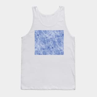 Juliette blue marble Tank Top